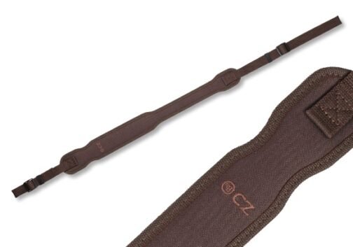 CZ hunting rifle sling brown
