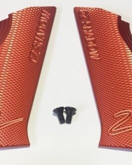 CZ Shadow 2 Grips Red Long Grips