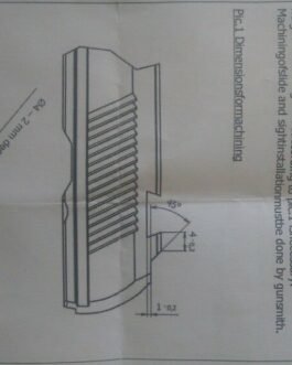 Adjustable Rear Sight for CZ 75 BD Police, CZ 75 B Omega