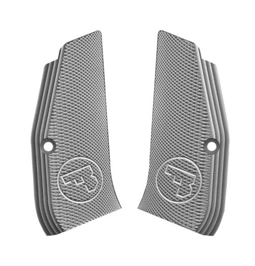 CZ 97 aluminum grips silver