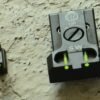 Adjustable rear sight