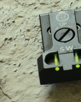 Adjustable Rear Sight Set with fiber optic CZ 75 SHADOW