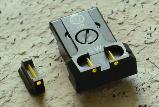 CZ shadow 2 adjustable rear sight