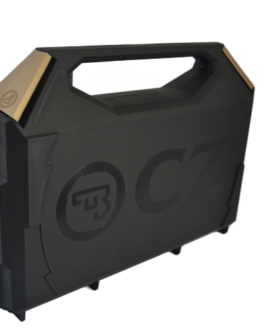 CZ Scorpion Evo Plastic Case Laser Cut Out With Logo