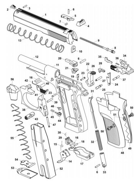 Extractor pin