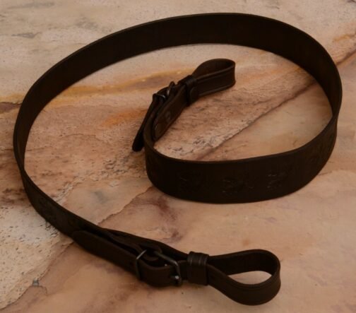 leather rifle shotgun sling