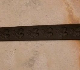 Embossed Genuine Leather Rifle Or Shotgun Gun Sling