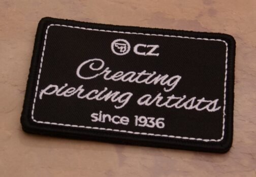 Patch creating piercing artist