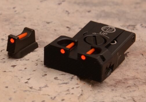 CZ 75 adjustable rear and front sight