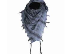 blue/black shemagh scarves