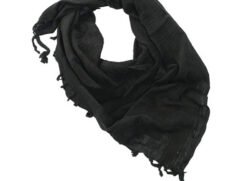 black shemagh scarf