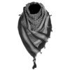black-white scarf