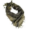 green-black shemaghs scarf