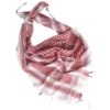 white-red keffiyeh scarf