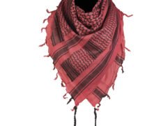 Red shemagh scarves