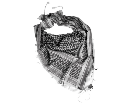 miltes sturm white/black shemaghs scarves