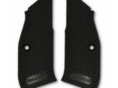 Black aluminium grips