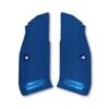 CZ 75 Aluminum Pistol Grips Blue
