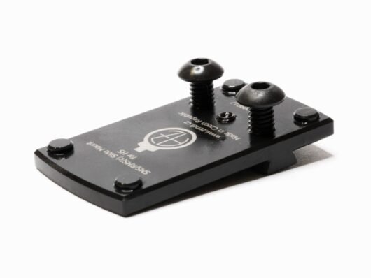 Shield mount red dot