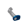 alu. mag. release button blue