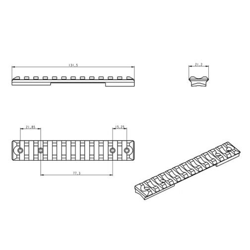 Rail weaver CZ 600 trail