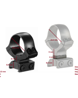 Scope mount height booster
