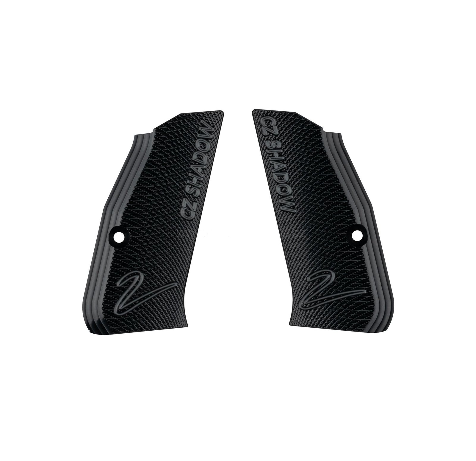 CZ Shadow 2 compact aluminum grips