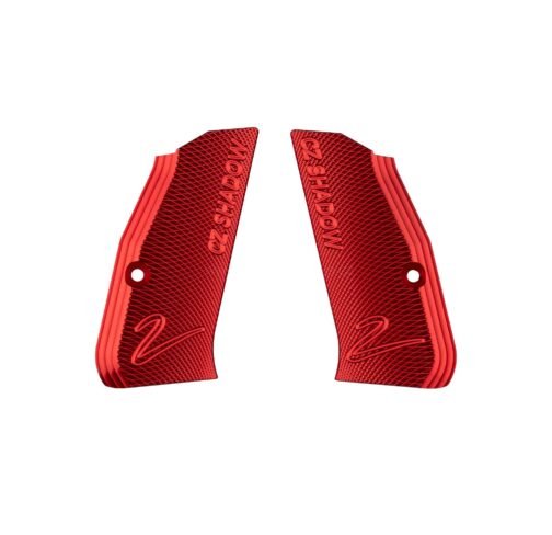 Aluminum grips CZ Shadow 2 Compact red
