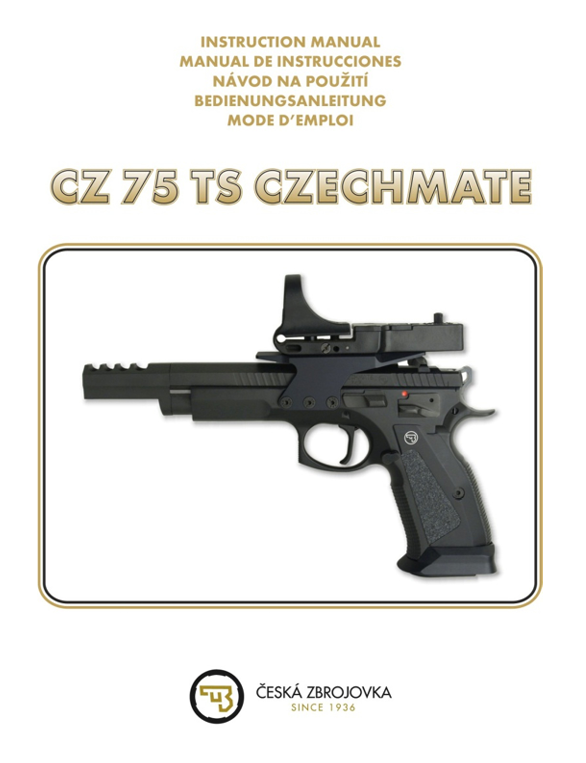 You are currently viewing CZ 75 TS Czechmate Instruction Manual