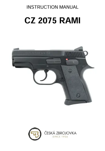 CZ 2075 Rami instruction manual