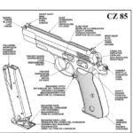 CZ 85 parts diagram