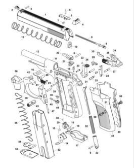 CZ 83 Magazine Spring – Replacement for 9mm & .380 ACP