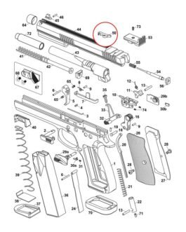 CZ Parts Extractor For Caliber 9X19