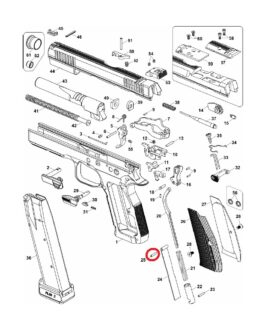 Magazine guide pin CZ 75