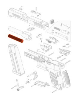 CZ P-10C Recoil Spring Mechanism