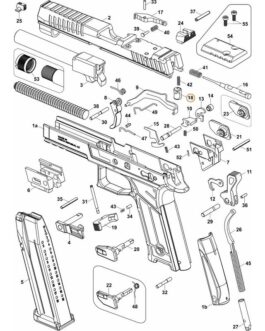 CZ 75 Firing Pin Block Stop