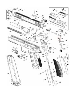 CZ magazine catch spring screw