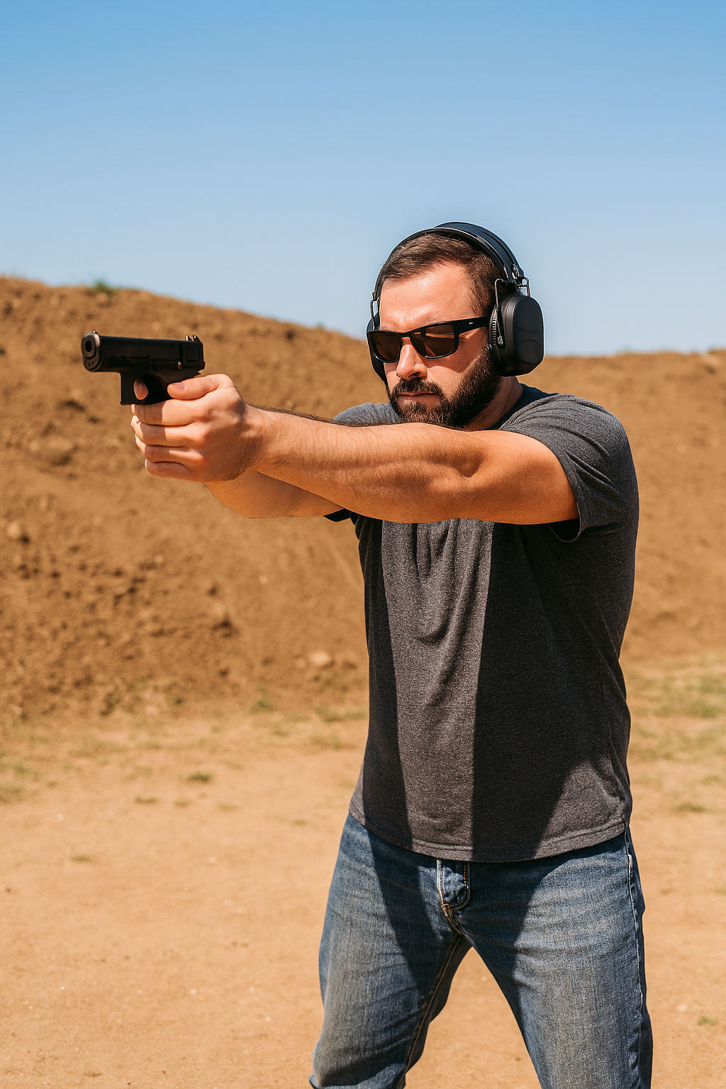 You are currently viewing Types of pistol shooting stance