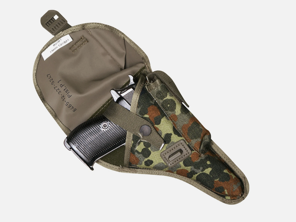 BW German Army Bundeswehr P1(P38) Walther Holster with Adapter 3 BW German Army Bundeswehr P1(P38) Walther Holster with Adapter - Image 2